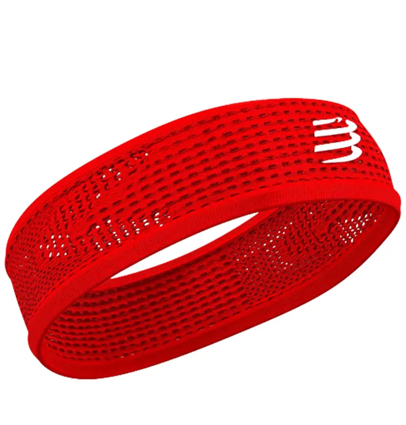 Compressport Thin On/Off Headband Red